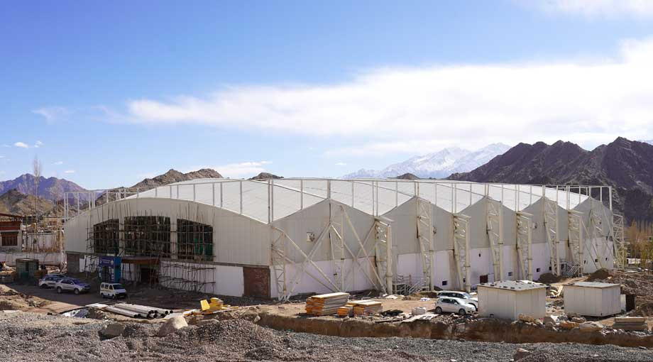 ₹ 51-crore indoor Ice Hockey rink reviewed by LG Kavinder at NDS stadium