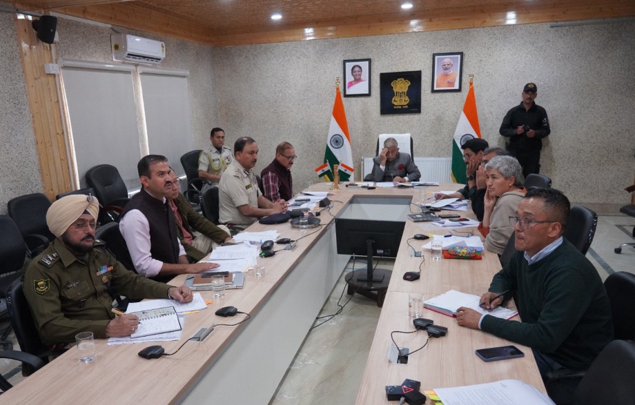 L-G discusses funding and structure for UT Ladakh Sports Council at first meeting