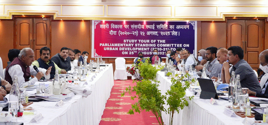 Parliamentary Standing Committee reviews prospects of urban development in UT Ladakh