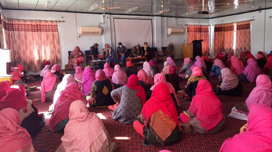 Health Department, Kargil organises COVID-19 awareness programme for Anganwadi workers