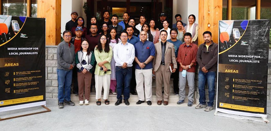 Information Department Leh organises workshop for local journalists