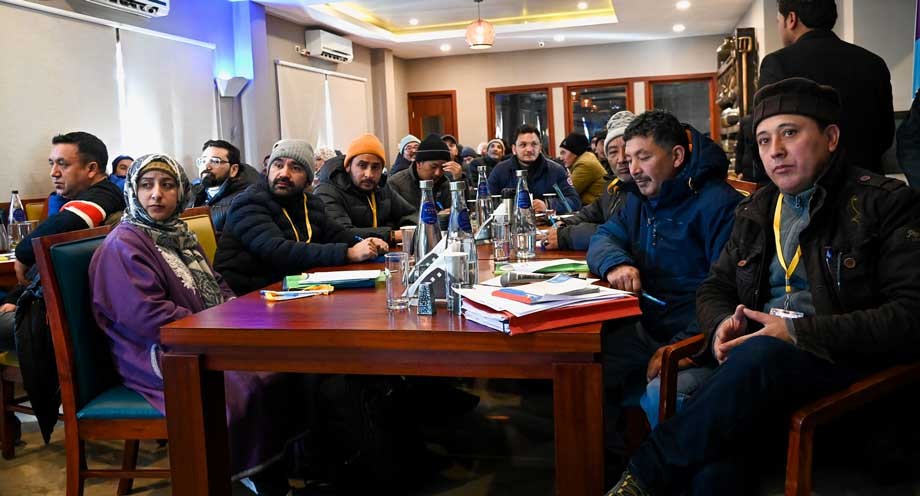 One-day brainstorming workshop on Jal Jeevan Mission held in Kargil