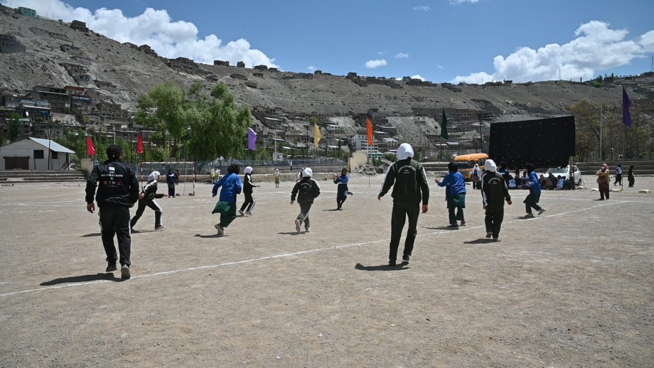 Zonal level inter-school tournament kicks off in Kargil