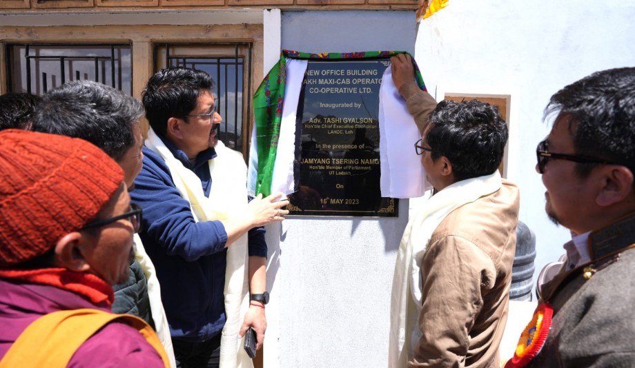 Tempo Union new office building inaugurated in Leh