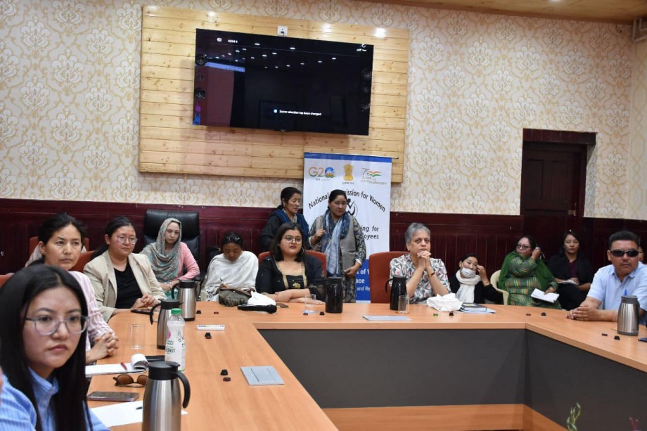 Awareness on sexual harassment of women at the workplace held in Leh