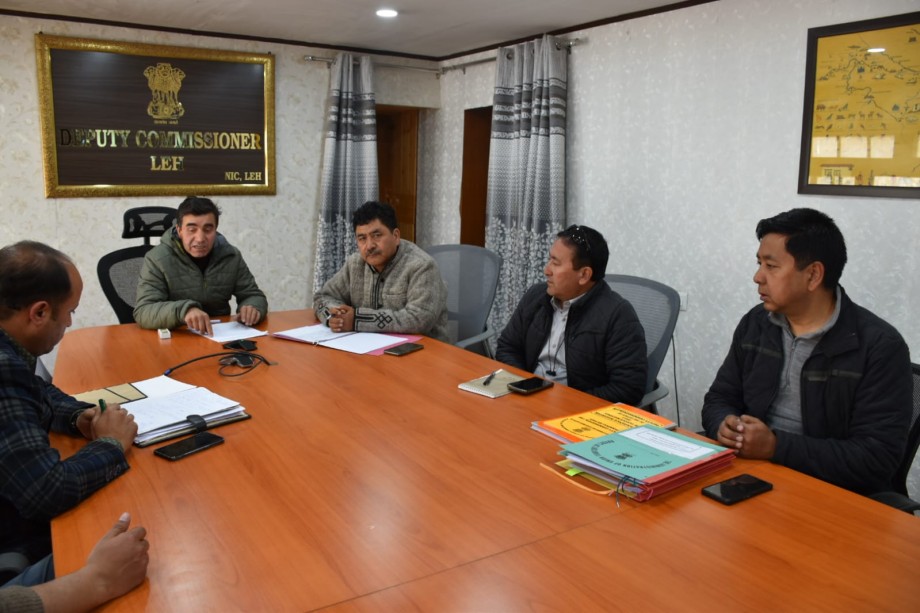 Meeting held to discuss voting facilities for absentee voters in Leh