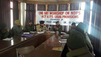 Workshop held for the Investigating Officers, Kargil
