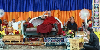 Luncheon party organised in honor of HH the Dalai Lama in Leh