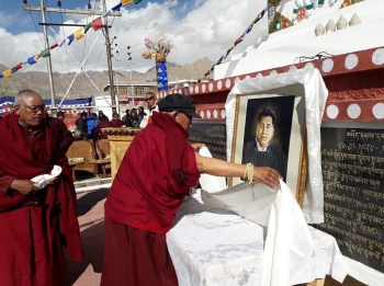 Ladakh commemorates Sonam Wangyal's 20th death anniversary