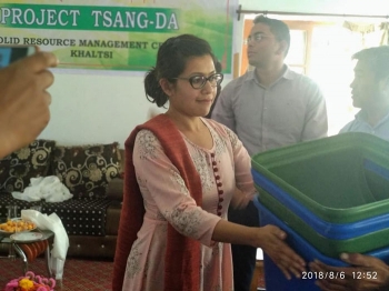 Khaltse gets solid waste management centre