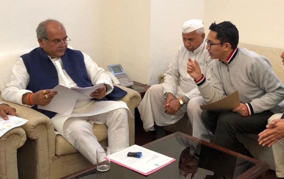 MP Ladakh meets Agriculture & Rural Development Minister