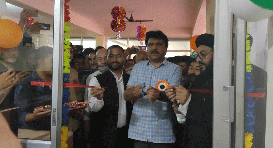 CEC, Kargil, inaugurates library  &computer block at Boys Hostel Channi, Jammu