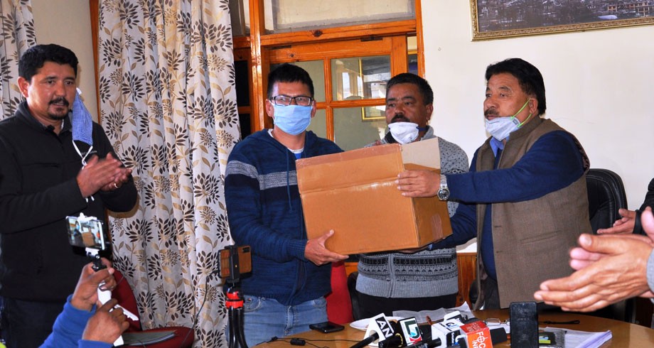 CEC launches 'MP JTN Cares Initiative' to fight COVID-19 in Ladakh