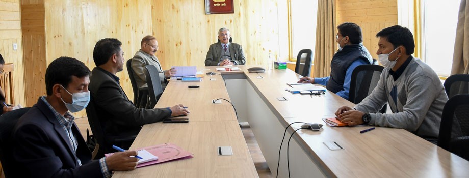Advisor Narula approves PMFME action plan for Ladakh