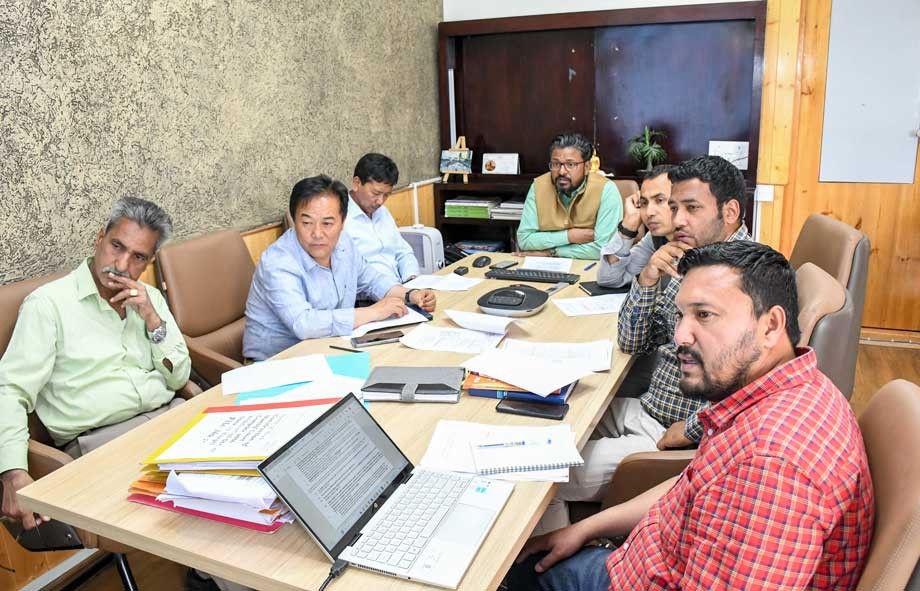 UT-level contract committee meeting clears major developmental projects in health, infrastructure & public amenities in Ladakh
