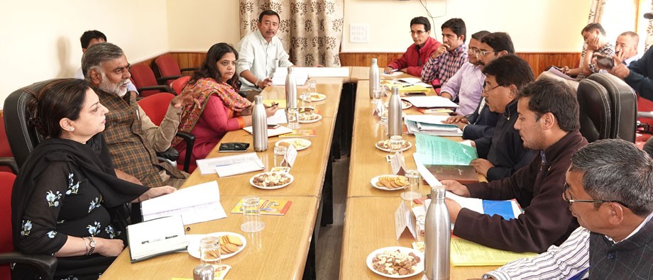 Prahlad Singh Patel attends meeting of Culture and Tourism sector in Leh