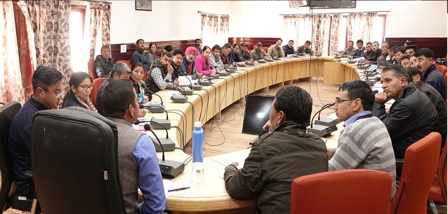 DC, Leh, convenes meeting to prepare Capex Budget 2020-21