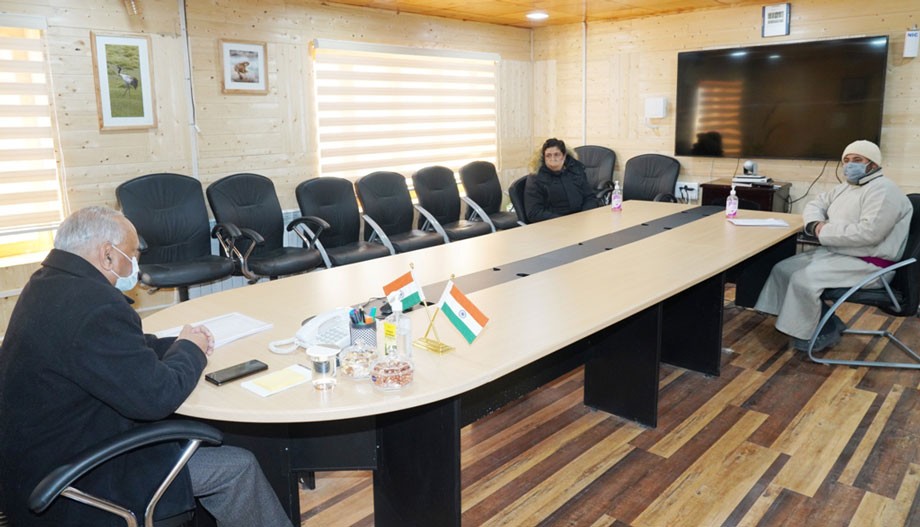 District Kargil Olympic Association meets L-G Mathur