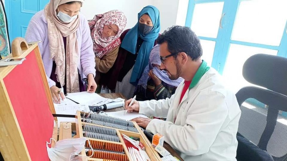 Block Health Mela held at Gound Mangal Pore, Kargil