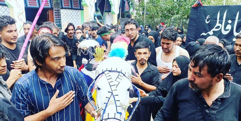 Youm-e-Ashura observed at Sankoo with religious fervour