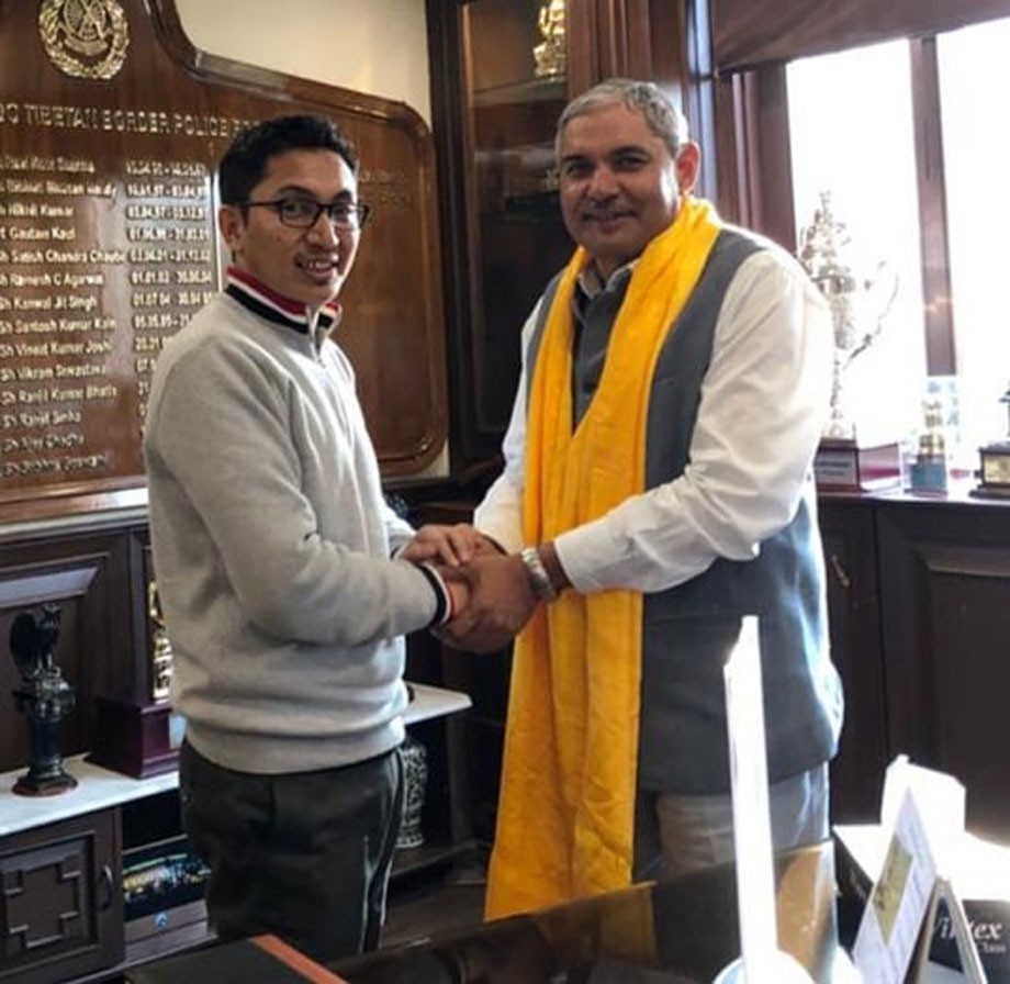 MP Ladakh met DG ITBP, discusses border issues