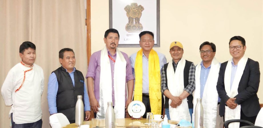 Sikyong, Central Tibetan Administration meets CEC, Hill Council, Leh