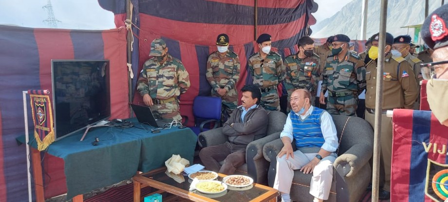 Ground breaking ceremony for Kargil-Dungal road widening held