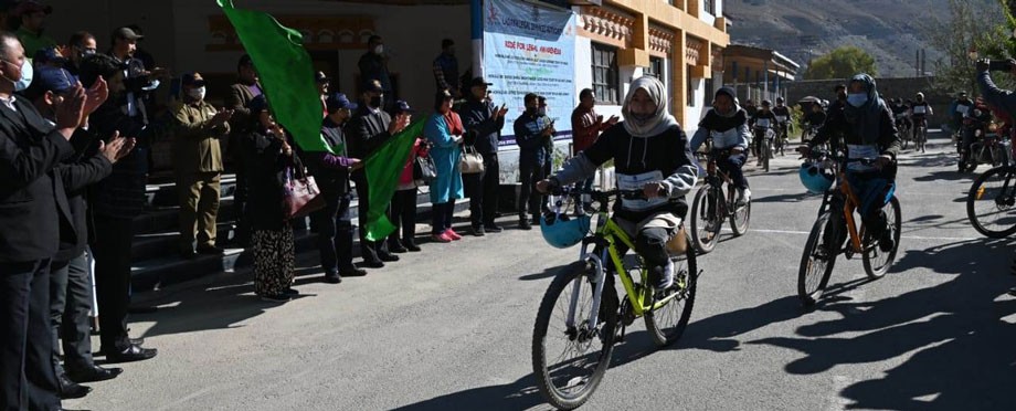 Justice U U Lalit flags off ‘Ride for Legal Awareness’ rally