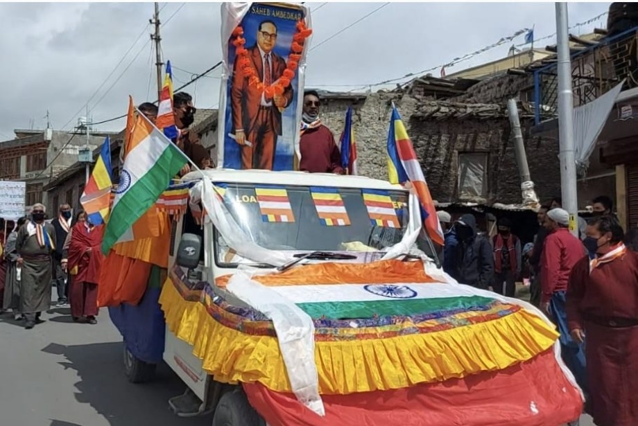 Ambedkar Jayanti: Leh celebrates 131st birth anniversary of Dr. BR Ambedkar