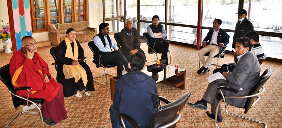 CEC, DC reviews arrangements for HH Dalai Lama’s visit