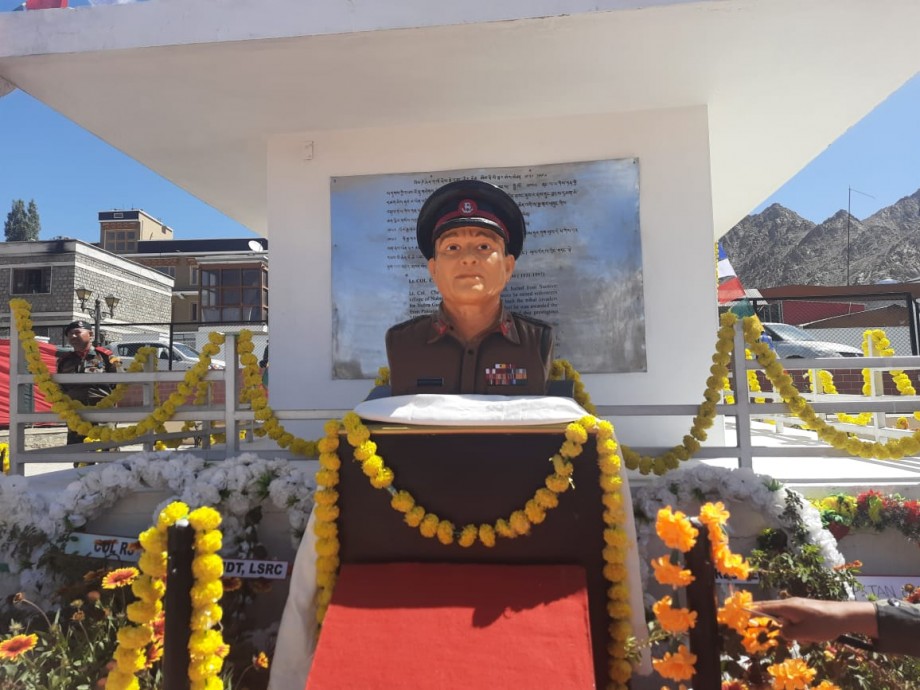  Ladakh remembers Colonel Chewang Rinchen on his 25th death anniversary