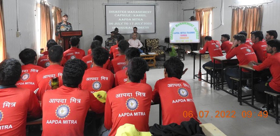 12 days disaster management training program begins in Kargil