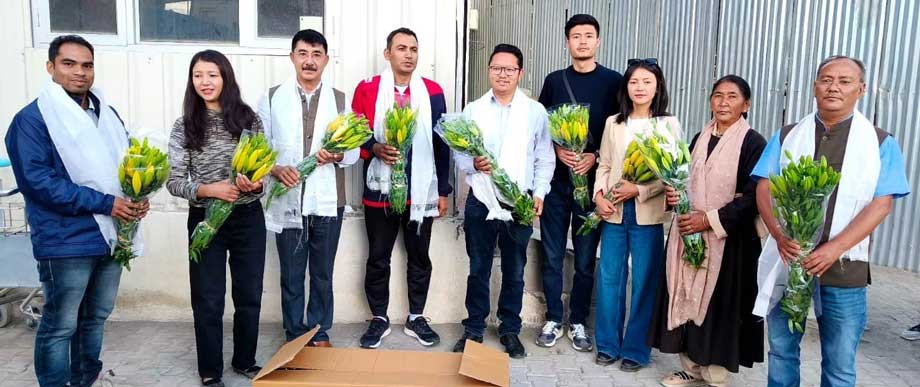 UT Ladakh exports first batch of Lilium flower to Delhi 