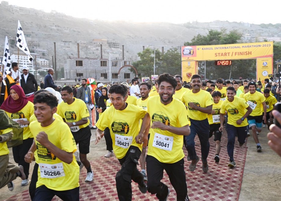 6th Kargil International Marathon concludes