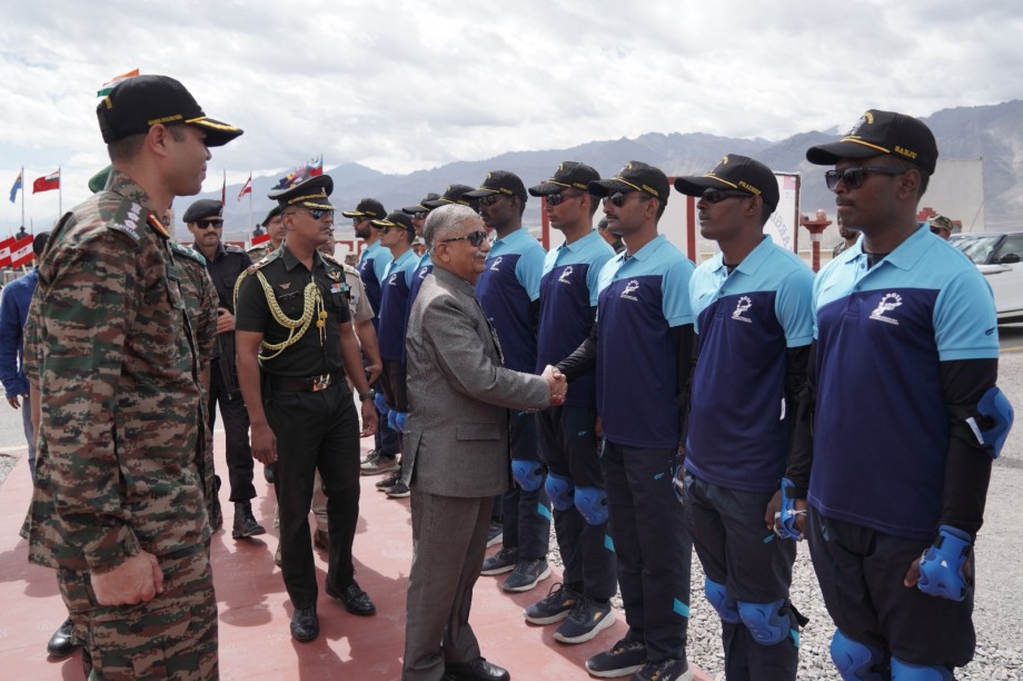 Kargil Rocketeers Ladakh Cycling Expedition 2023 flagged off