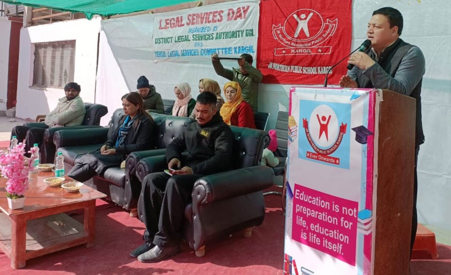 DLSA Kargil observes National Legal Services Day