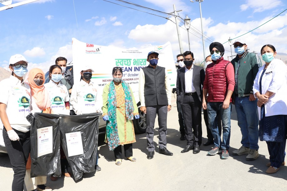 UT Ladakh launches month-long Clean India Prorgamme