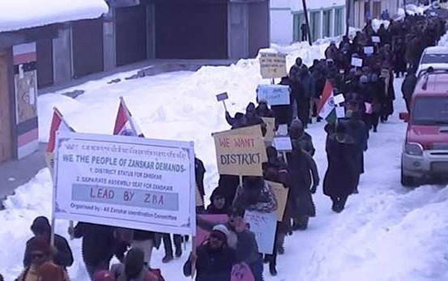 Zanskar demands separate district status