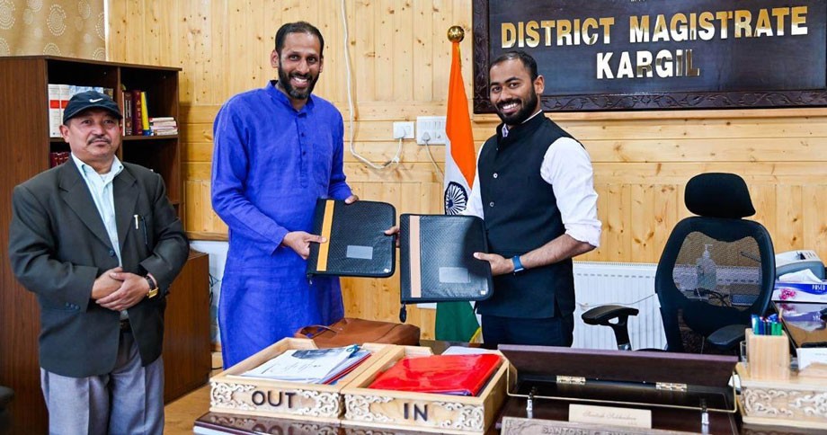 DC, Kargil signs MoU with SSRDP Trust to impart vocational training to youth