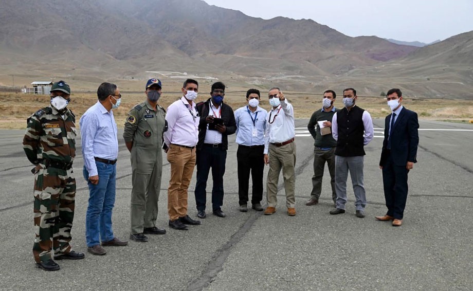 Civil Aviation Ministry team visits Kargil Airport, explores civil airline operations