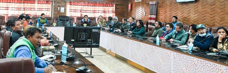 Meeting on Smart City Mission held in Kargil