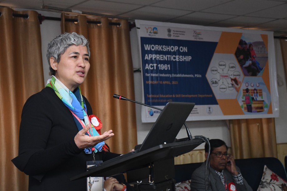 Workshop on Apprenticeship Act 1961 for Hotel Industry, Establishments & PSUs held in Leh