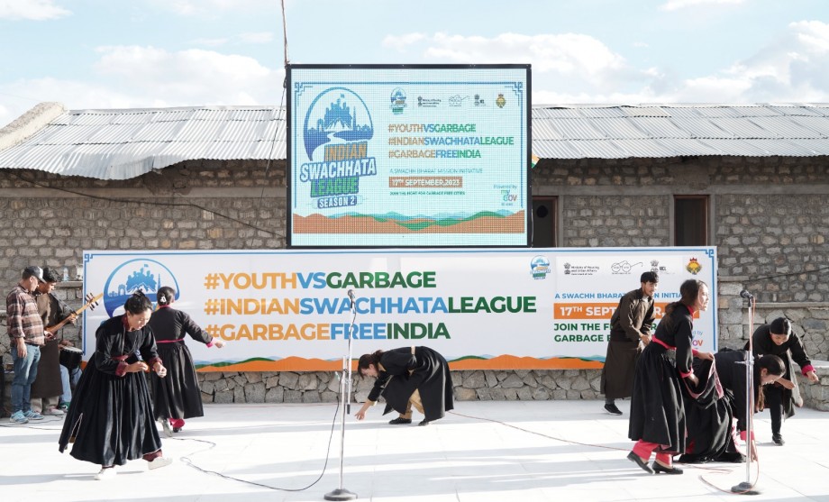 Indian Swachhata League 2.0 concludes in Leh
