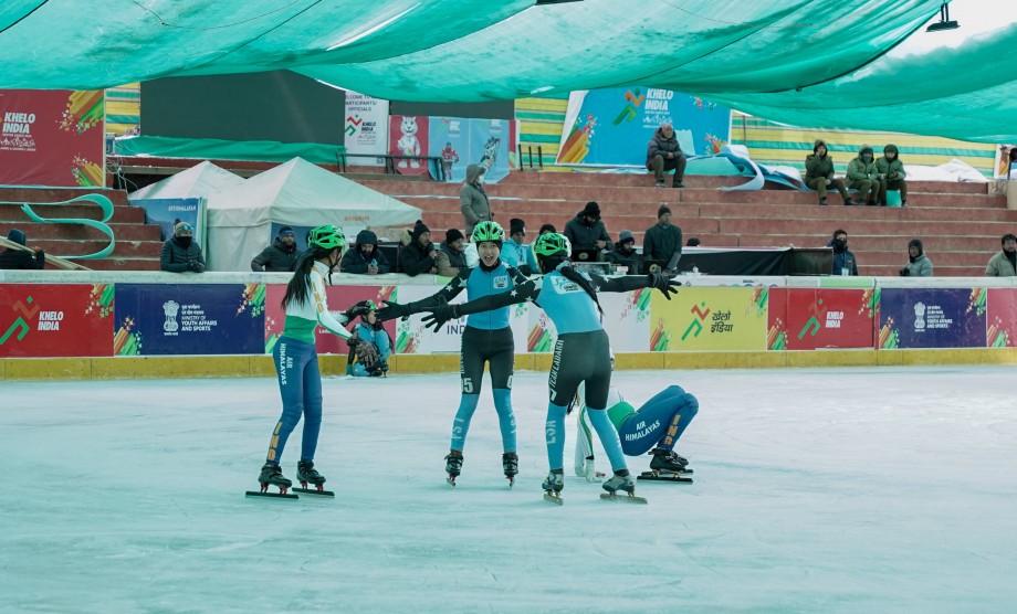 Khelo India Winter Games 2024: Ladakh women skate to historic gold; Army set up ice-hockey final versus ITBP