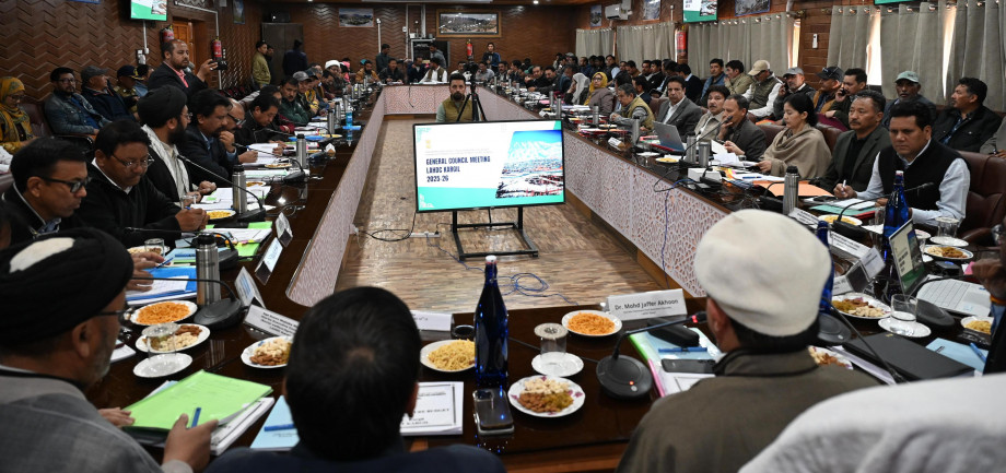 LAHDC, Kargil approves Rs 255.26 crore budget for FY 2025–26