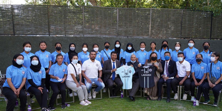 Ladakh women’s U-17 football team all set for Hero Junior National Football Championship