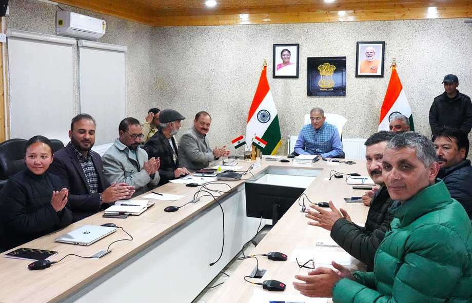 L-G Kavinder launches online water connection service on Ladakh eSeva platform