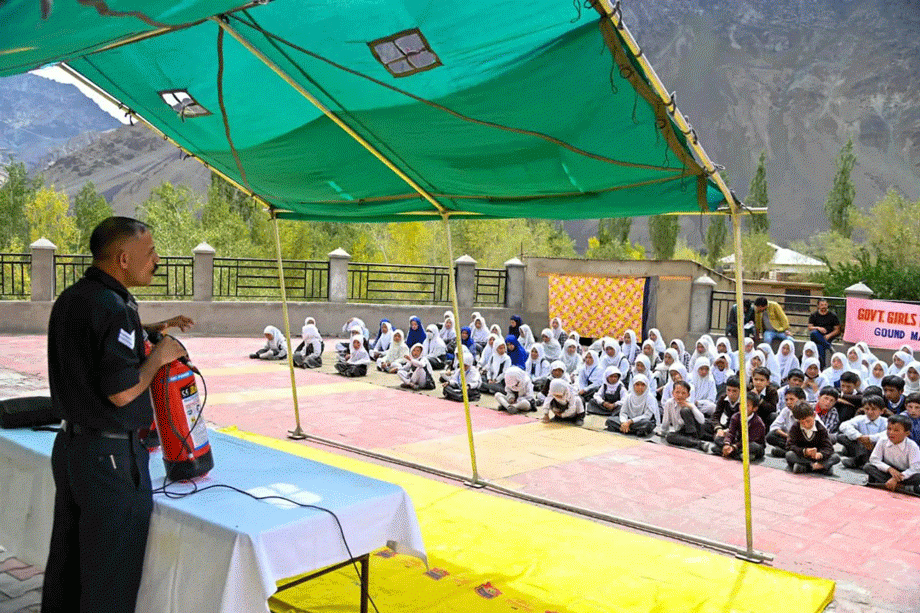 School safety program held at Govt Girls High School, GM Pore