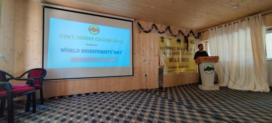 GDC, Drass, celebrates International Biodiversity Day