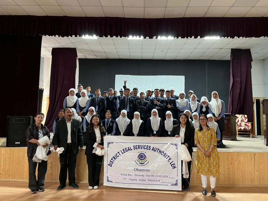 DLSA Leh observes World Biodiversity Day